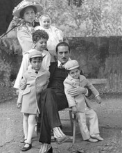 The Godfather Part II Robert De Niro Francesca De Sapio & kids 8x10 inch photo