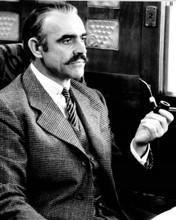 Sean Connery in train smoking pipe 1974 Murder on the Orient Express 8x10 photo