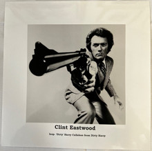 Clint Eastwood 1971 Dirty Harry takes aim iconic 12x12 inch photograph