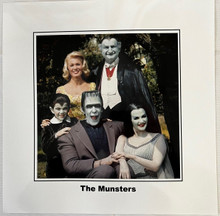 The Munsters 12x12 inch square photograph Herman Lily Grandpa Marion Eddie