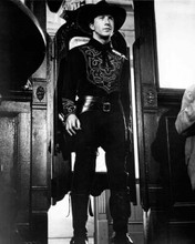 Dustin Hoffman dressed in black gunfighter outfit Little Big Man 8x10 photo
