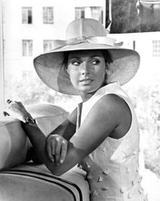 Jennifer O'Neill in summer dress and hat 1973 Lady Ice 8x10 inch photo