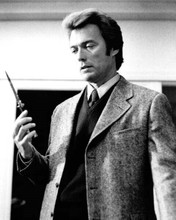 Clint Eastwood holdingswitchblade 1971 as Dirty Harry 8x10 inch photo