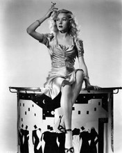 Gloria Grahame femme fatale glamour pose leggy with cigarette 8x10 inch photo