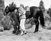 Fancy Pants 1950 Bob Hope clowns with Lucille Ball & horse 8x10 inch photo