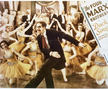 Duck Soup The Marx Brothers Groucho dances with girls 11x14 inch movie poster