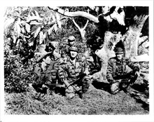 The Green Berets george Takei John Wayne Jim Hutton in jungle 8x10 inch photo