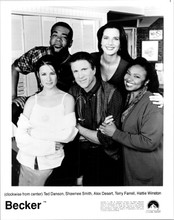 Becker 1998 TV series Ted Danson Shawnee Smith Terry Farrell & cast 8x10 photo