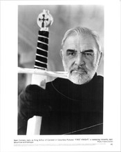 Sean Connery holding sword 1995 movie First Knight 8x10 inch photo