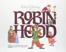 Walt Disney's Robin Hood 11x14 inch movie poster