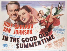 In The Good Old Summertime Judy Garland Van Johnson 11x14 inch movie poster