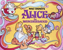 Walt Disney's Alice in Wonderland 11x14 inch movie poster