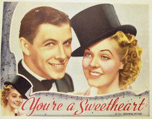 You're A Sweetheart Alice Faye George Murphy 11x14 inch movie poster