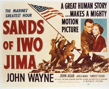 Sands of Iwo Jima John Wayne 11x14 inch movie poster