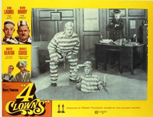 4 Clowns Stan Laurel Oliver Hardy in jail 11x14 inch movie poster