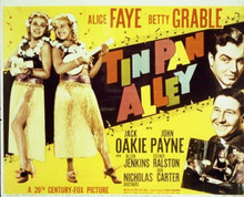 Tin Pan Alley Alice Faye Betty Grable Jack Oakie John Payne 11x14 movie poster