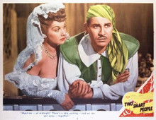 Two Smart People Lucille Ball in wedding veil John Hodiak 11x14 inch movie poster
