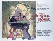 The Jungle Book Mowgli Baloo Shere Khan King Louie Shanti 11x14 movie poster