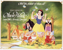 Walt Disney's Snow White and The Seven Dwarfs 11x14 inch movie poster