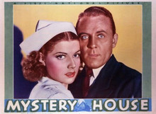 Mystery House Ann Sheridan Dick Purcell 11x14 inch movie poster