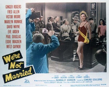 We're Not Married Marilyn Monroe 11x14 inch poster