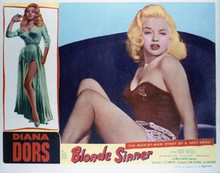 Blonde Sinner Diana Dors 11x14 inch poster