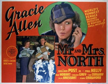 Mr and Mrs North Gracie Allen William Post Jr Paul Kelly 11x14 inch poster