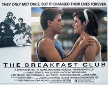 The Breakfast Club Emilio Estevez Ally Sheedy 11x14 inch movie poster