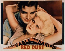 Red Dust Clark Gable Jean Harlow 11x14 inch movie poster