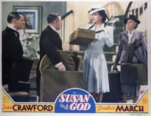 Susan and God Joan Crawford Frederic March 11x14 inch poster