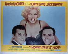 Some Like it Hot Marilyn Monroe Tony Curtis Jack Lemmon 11x14 inch poster