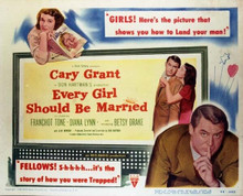 Every Girl Should Be Married Cary Grant Betsy Drake Diana Lynn 11x14 inch poster