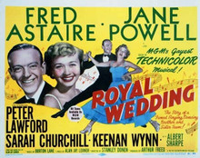 Royal Wedding Fred Astaire Jane Powell 11x14 inch movie poster
