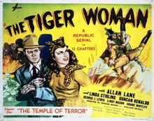 The Tiger Woman Linda Strling Allan Lane Duncan Renaldo 11x14 inch movie poster