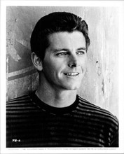 Peter Brown 1964 8x10 inch original photo smiling portrait in striped shirt