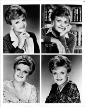 Murder She Wrote 8x10 inch original photo TV series Angela Lansbury 4 poses