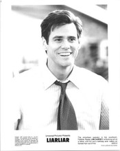 Jim Carrey 1997 original 8x10 photo smiling portrait LiarLiar