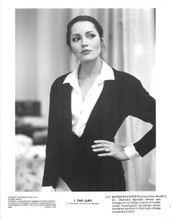 Barbara Carrera 1981 in business suit I, The Jury original 8x10 photo