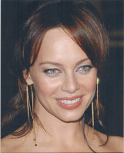 Melinda Clarke Dark Hair Close Up Smiling 8x10 photograph