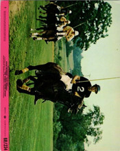 Thomas Crown Affair 1968 original 8x10 lobby card Steve McQueen polo match