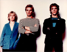 Police Andy Summers Sting Stewart Copeland 1978 line-up 8x10 inch photo