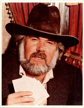 Kenny Rogers in his classic TV Movie role as The Gambler 8x10 inch photo