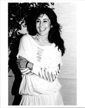 Maria Conchita Alonso 1980's original 8x10 photo smiles for cameras