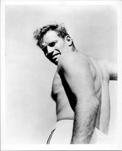 Charlton Heston beefcake 1960's 8x10 inch original photo