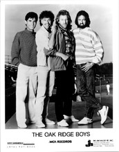 The Oak Ridge Boys 1980's era MCA Records promotional 8x10 inch photo