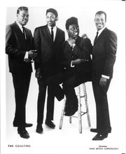 The Coasters 1950's r&b band promotional 8x10 inch photo