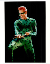 Batman Forever 1995 Jim Carrey in classic stance as Riddler 8x10 inch photo