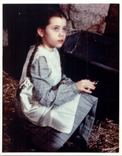 Fairuza Balk as Dorothy sits next to box in barn Return To Oz 1985 8x10 photo