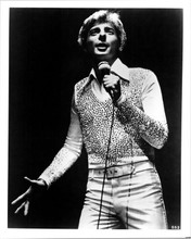 Barry Manilow sings in concert 1970's era vintage 8x10 inch photo