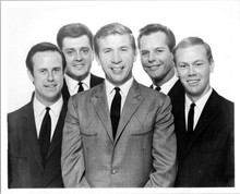 Buck Owens and The Buckaroos 1960's era pose for a portrait 8x10 inch photo